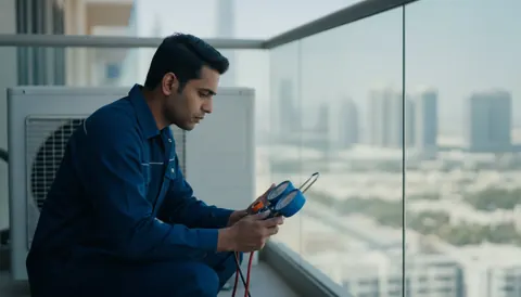 Professional AC Gas Filling Service UAE: Restoring Precision Cooling in 2026