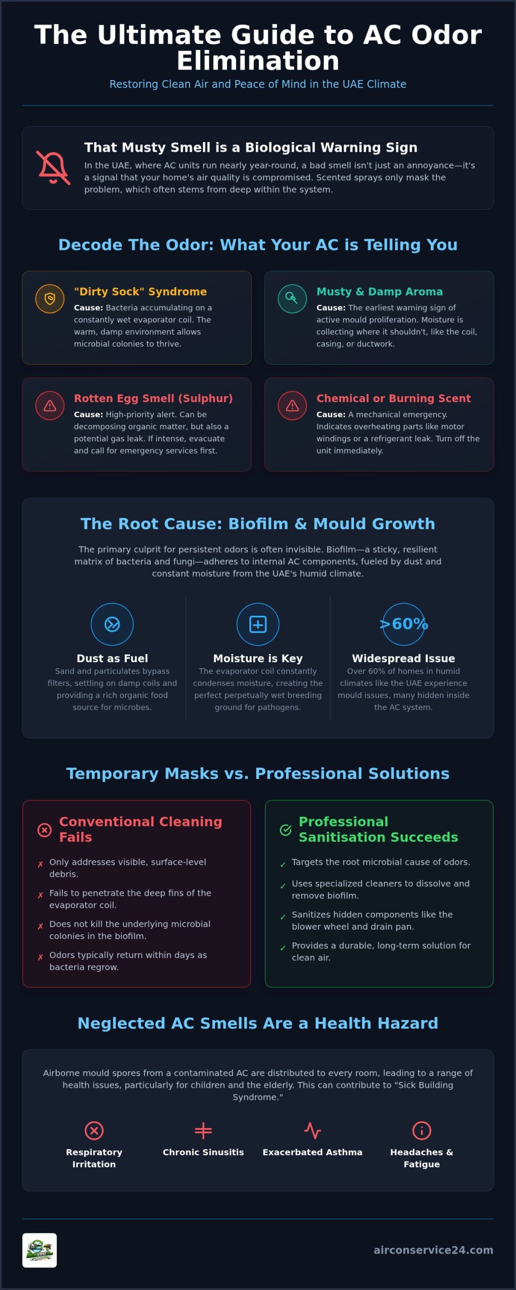 AC Odour Removal in Dubai: The 2026 Expert Guide to Fresh Indoor Air